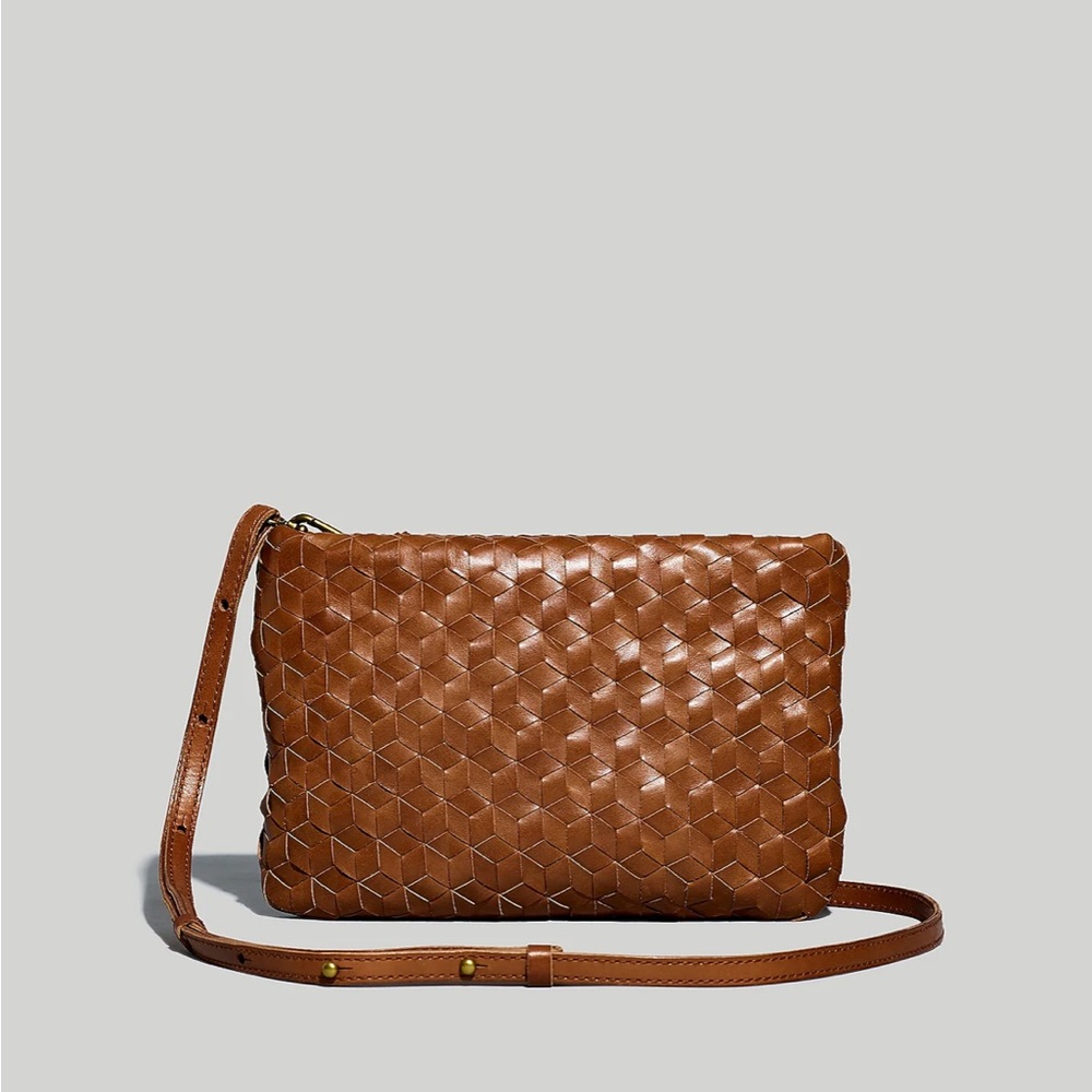 Madewell Puff Leather Crossbody Bag NWT
